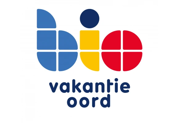 Logo bio vakantie oord rechthoek