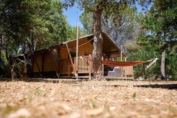 Camping Leï Suves - Nomad zijaanzicht