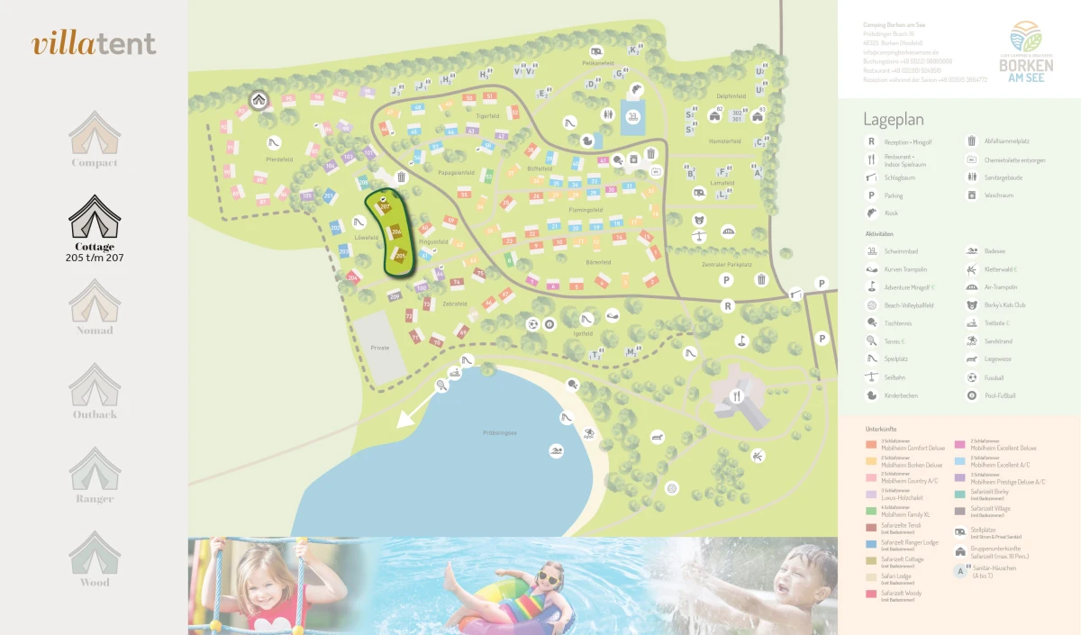 Villatent-Plattegrond-Camping-Borken am See-2024